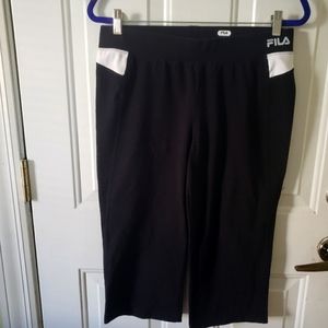 FILA Sport Women's Cropped black leggings Size medium